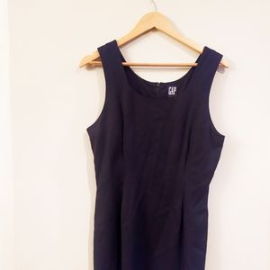 Black GAP Sleeveless Shift Dress Size 8